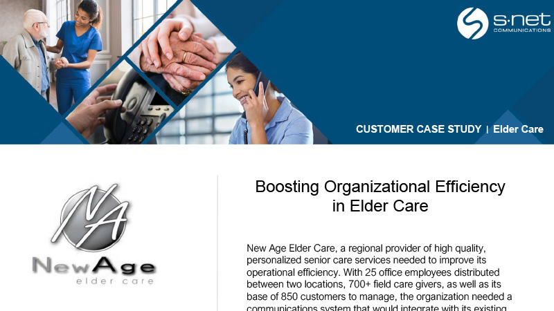 Boosting Organizational Efficiency in Elder Care