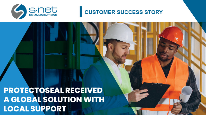 Protectoseal received a global solution with local support