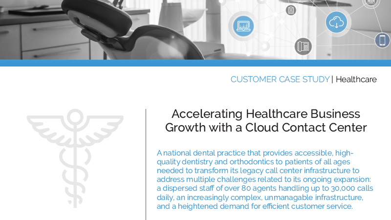 Accelerating Healthcare Business Growth with S-NET Engage, a Cloud Contact Center