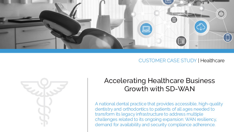 Accelerating Healthcare Business Growth with Secure SD-WAN