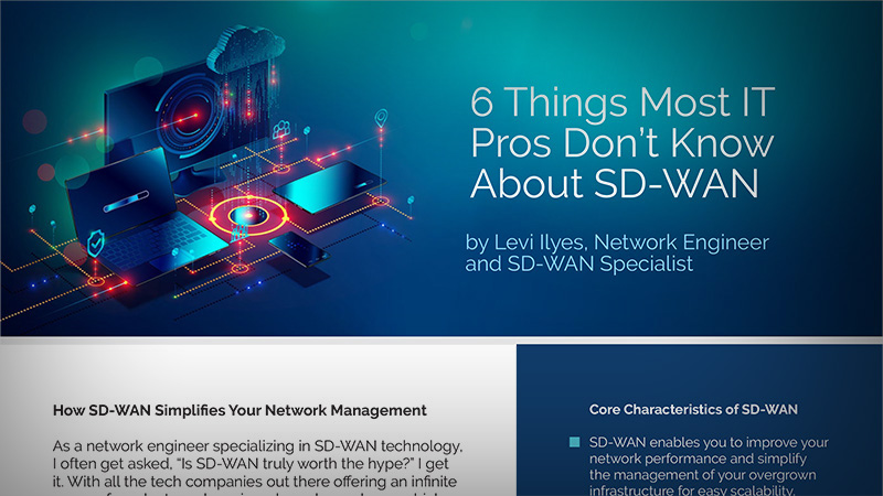 White Paper - 6 Things Most IT Pros Don't Know About SD-WAN