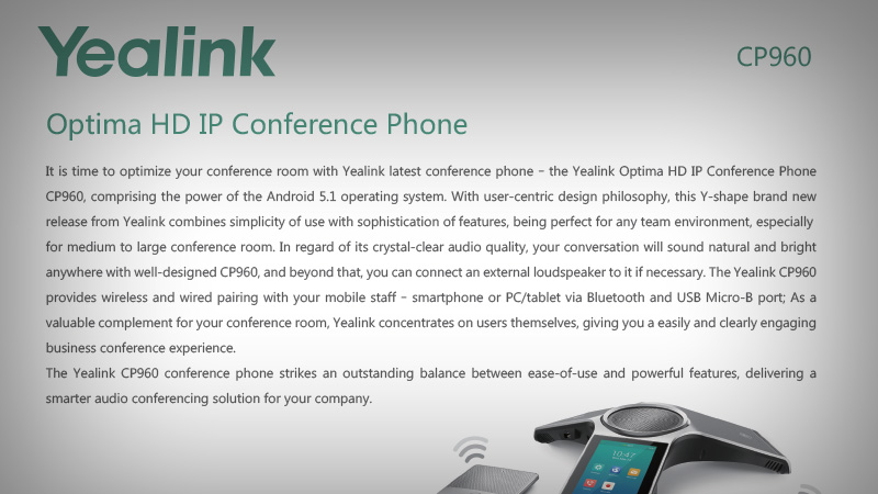 Yealink CP960