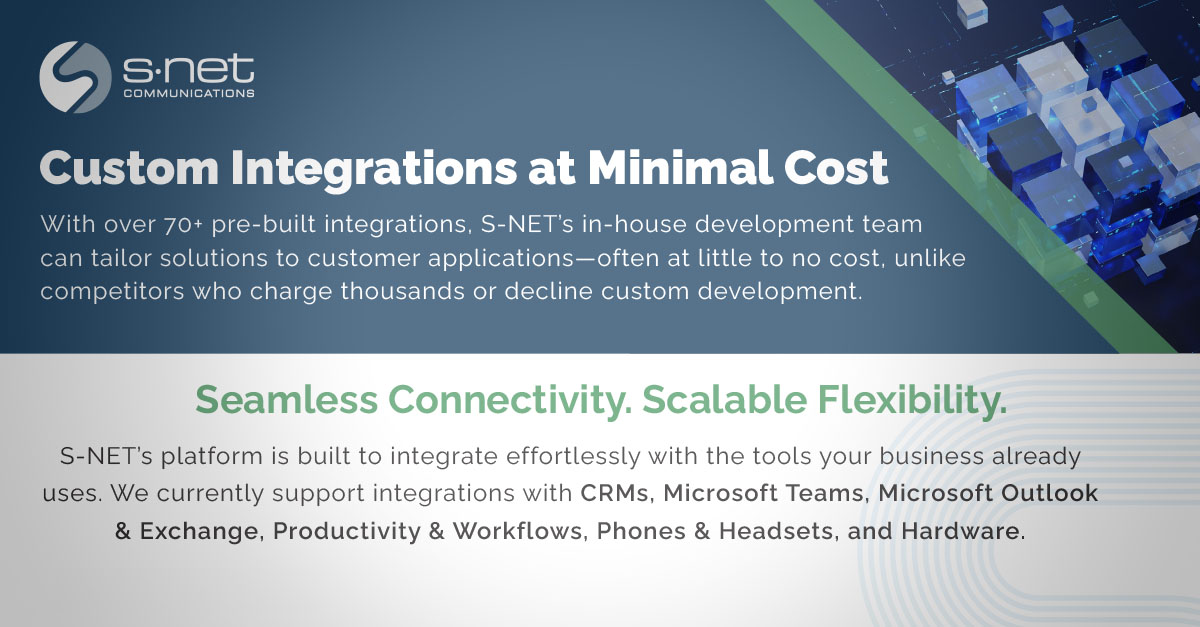 S-NET Integrations