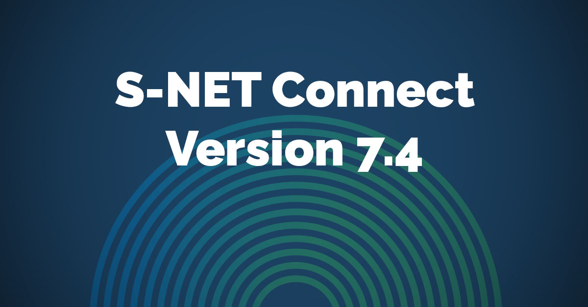 S-NET Connect Version 7.4