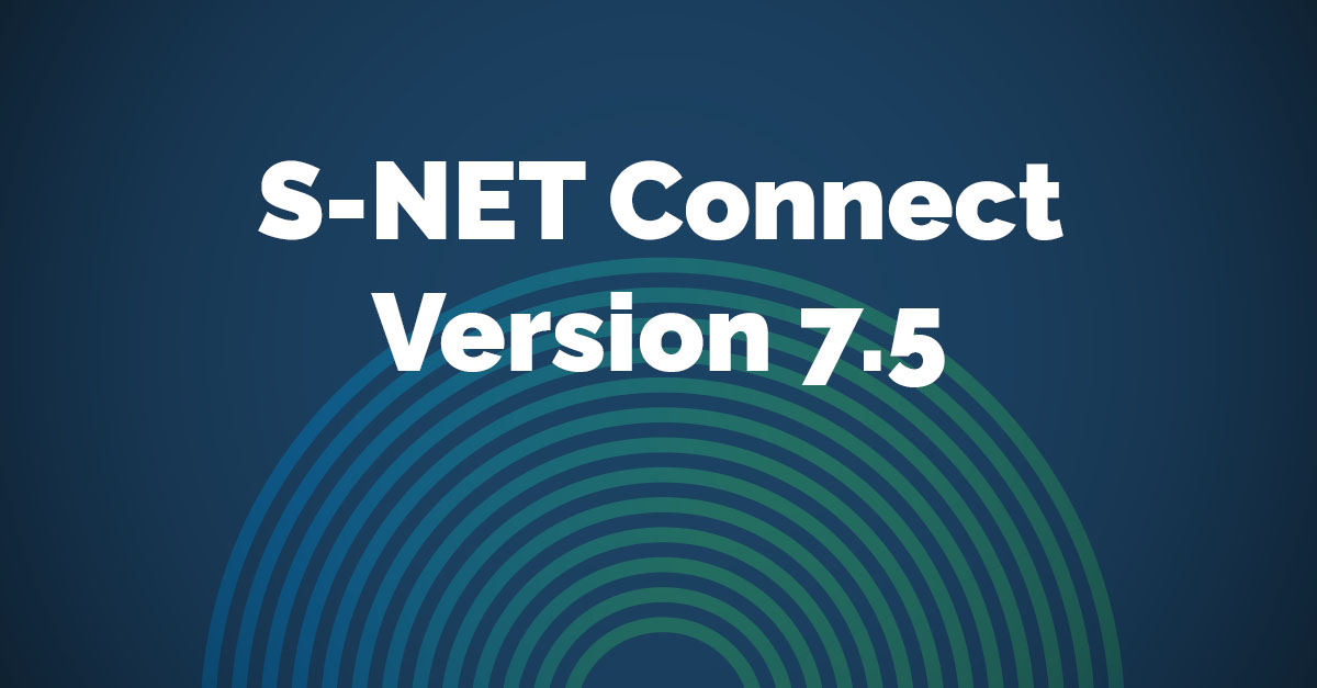 S-NET Connect Version 7.5